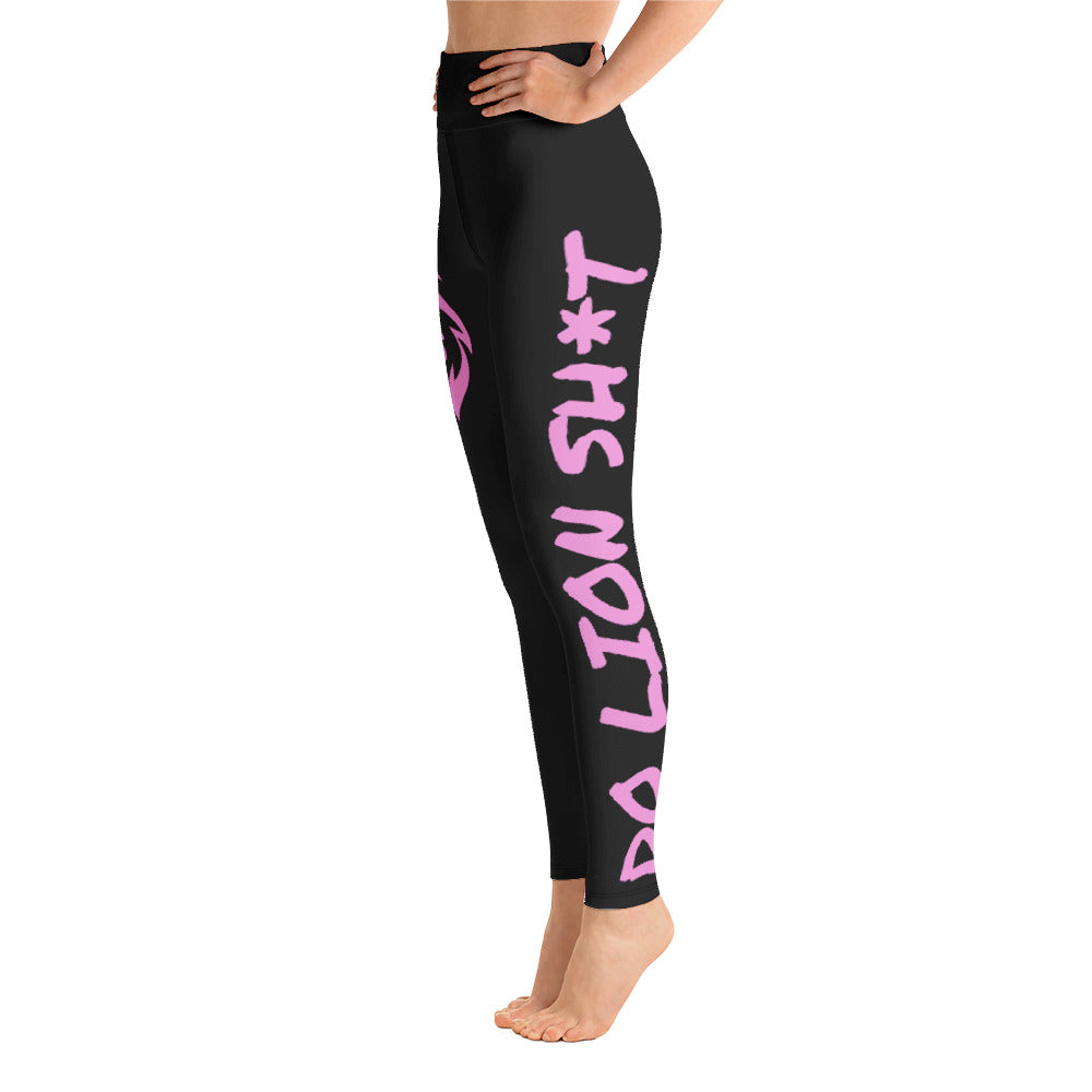 Pink Lion Yoga Leggings