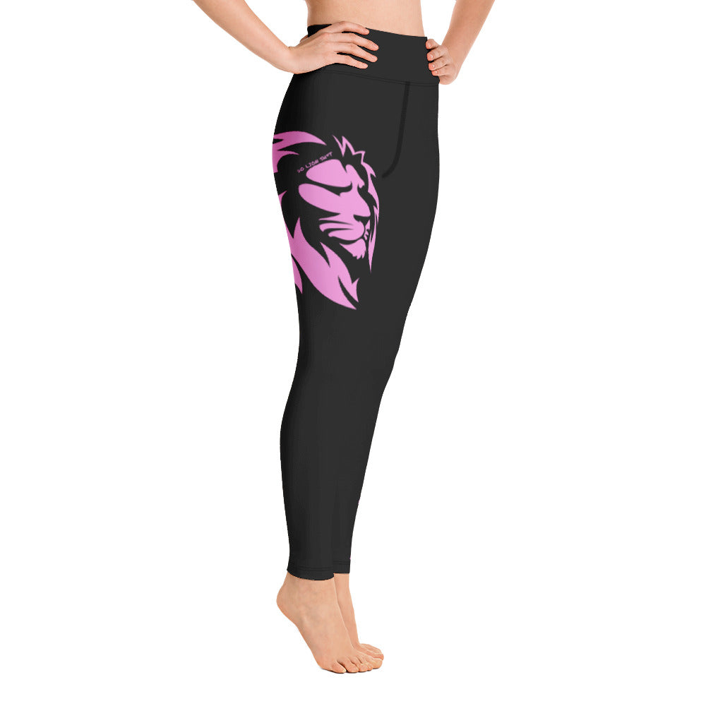 Pink Lion Yoga Leggings