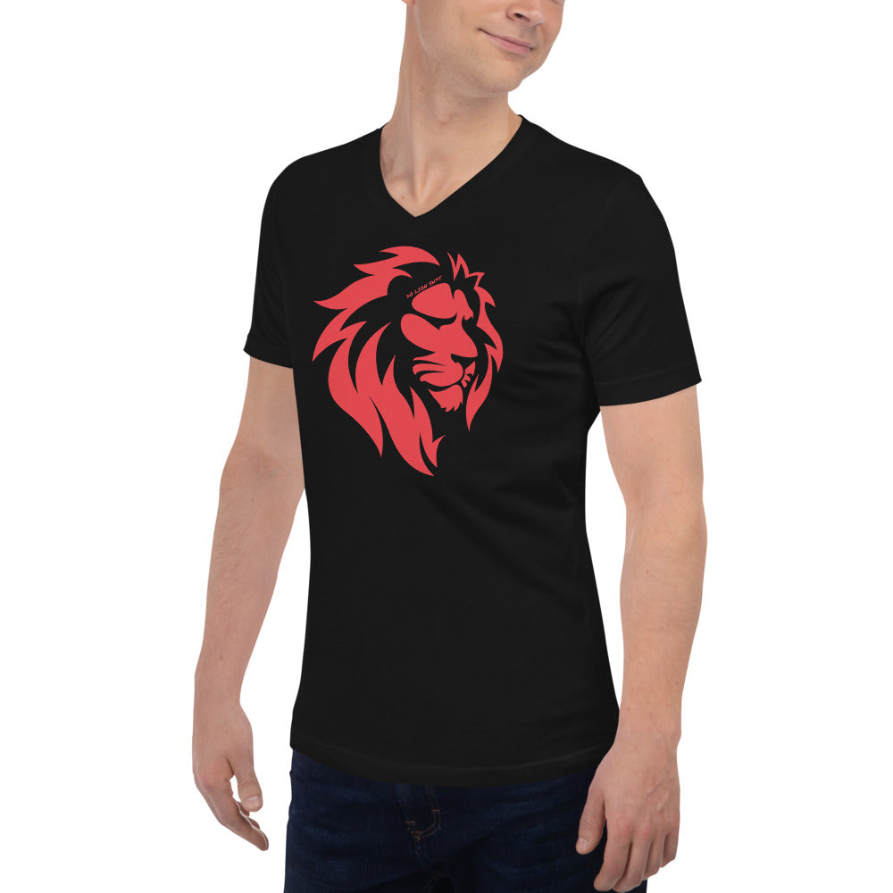 Red Lion V-Neck T-Shirt